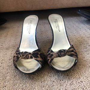 Leopard Pattern Heels
